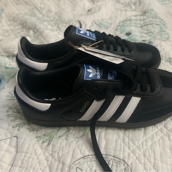 Adidas Samba Black and White Men's Sneakers OG new - Picture 1 of 6